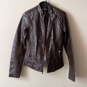 Guess faux snake skin jacket